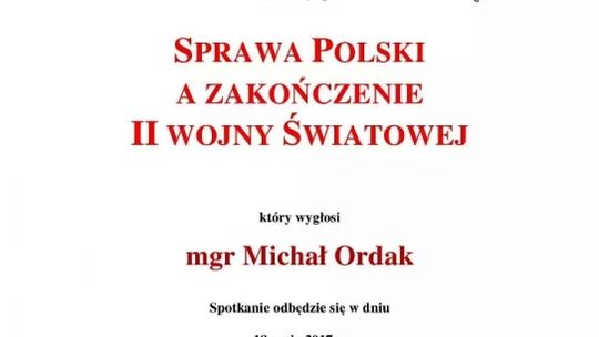Sprawa Polski a zakończenie II wojny światowej