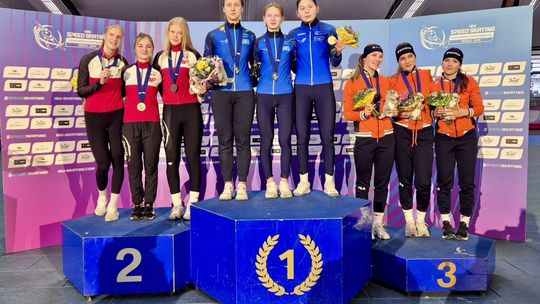 Srebrny medal Polek na Mistrzostwach Świata Juniorów w łyżwiarstwie szybkim