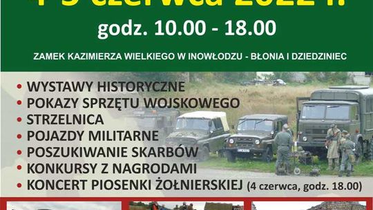 Średniowieczna sceneria na wojskowo 