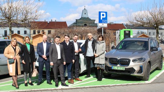 Stacja ładowania pojazdów elektrycznych już dostępna dla mieszkańców