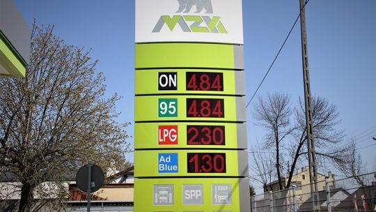 Stacja paliw MZK od jutra otwarta dla mieszkańców