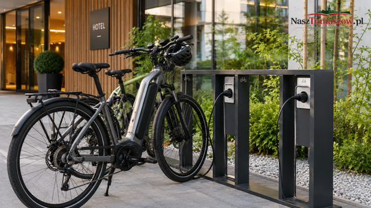 Stacje ładowania rowerów elektrycznych przy hotelach, firmach i osiedlach. Jak zaplanować wygodny punkt dla użytkowników e-bike?