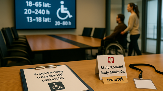 Stały Komitet Rady Ministrów zajmie się projektem ustawy o asystencji osobistej