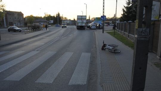 Staranował ciężarówkę