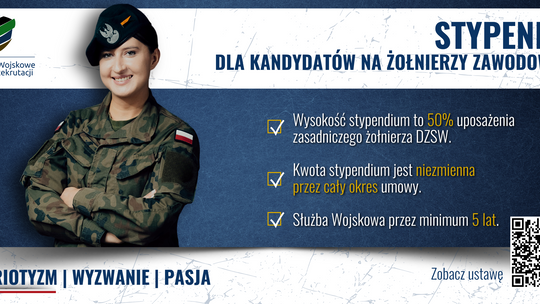 Startuje wojskowy program stypendialny