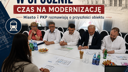 Stary dworzec w Opocznie ma przejść modernizację. Miasto i PKP rozmawiają o przyszłości obiektu