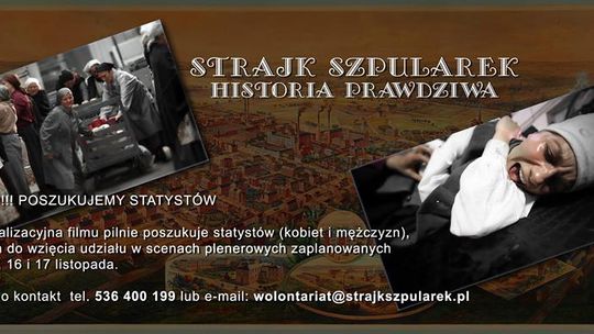 Statyści pilnie poszukiwani