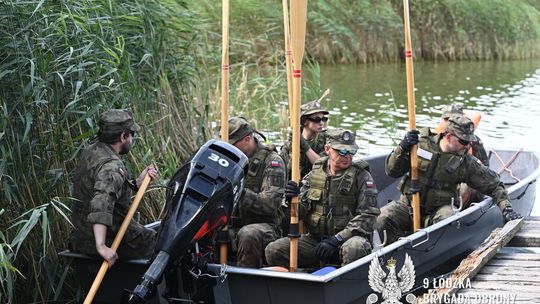 Sternicy 9ŁBOT doskonalą swoje umiejętności na wodzie