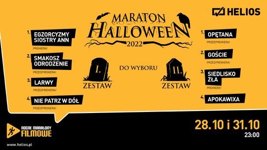 Strach ma wielki ekran! Nadchodzi Maraton Halloween w kinach Helios
