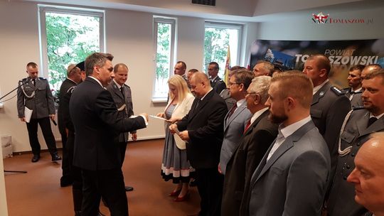 Stróże prawa w Tomaszowie mają sto lat 