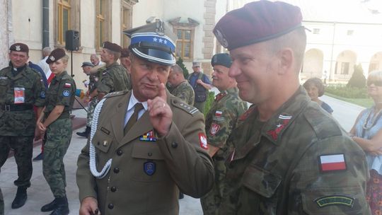 Strzelcy na "Kadrówce"
