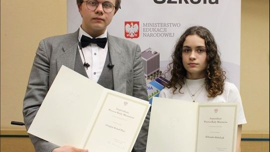 Stypendyści Prezesa Rady Ministrów w ZSP nr 8