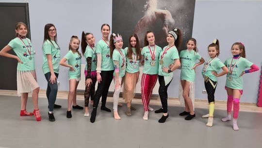 Sukces tancerek z Akademii Tańca Sportowego ASTER