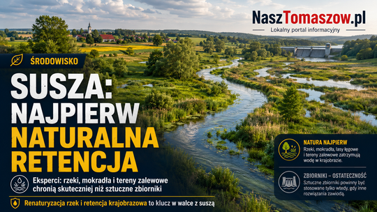 Susza/ Eksperci: w pierwszej kolejności należy wspierać naturalną retencję