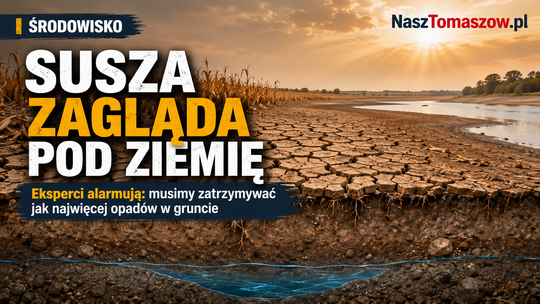 Susza zagląda pod ziemię. Eksperci alarmują: musimy zatrzymywać wodę, zanim odpłynie bezpowrotnie