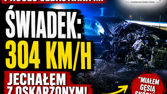Świadek mówił o jeździe 304 km/h. Nowe zeznania w procesie Sebastiana M. o wypadek na A1
