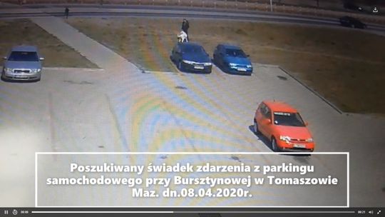 Świadek ze zdjęcia i filmu pilnie poszukiwany