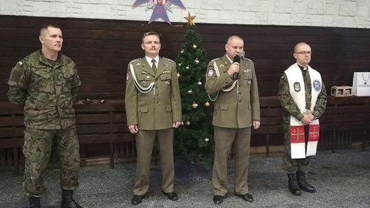 Świąteczne spotkanie w 7 batalionie kawalerii.