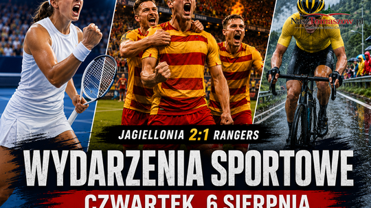 Świątek rozbiła Golubic, Jagiellonia pokonała Rangersów. Sportowy czwartek pełen emocji