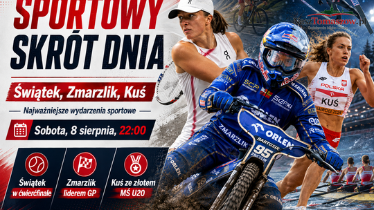 Świątek w ćwierćfinale, Zmarzlik rządzi w Rydze, Kuś mistrzynią świata. Sportowa sobota pełna polskich sukcesów