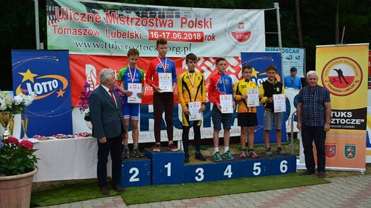 Świetne biegi. Nasi rolkarze zostawili swój ślad w Tomaszowie Lubelskim!