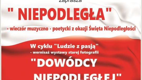 Święto Niepodległości w poetycko muzycznym klimacie