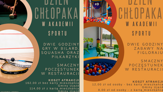 Świętuj Dzień Chłopaka na sportowo!