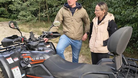 Na czterech kołach przez las: Strzelcy z JS 1002 zaliczyli szkolenie na quadach