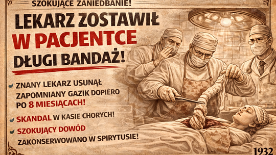 Szokujące zaniedbanie lekarza!