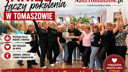 Taniec łączy pokolenia w Tomaszowie. Seniorzy udowadniają, że na pasję nigdy nie jest za późno Taniec łączy pokolenia w Tomaszowie. Seniorzy udowadniają, że na pasję nigdy nie jest za późno