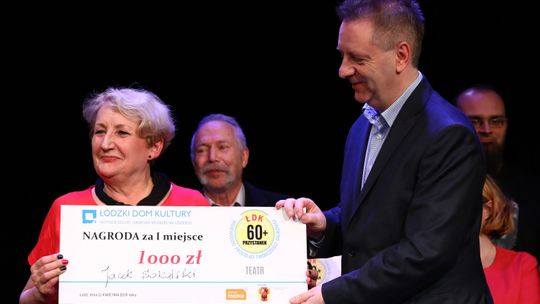 Teatr Jednego Aktora DZIUNIA K. z Tomaszowa Maz. nagrodzony w „Przystanku 60+”