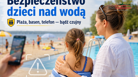 Telefon na plaży, dziecko w kadrze. Ekspertka ostrzega, a Tomaszów ma własną historię pytań bez odpowiedzi