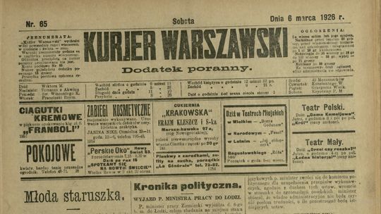 Telefonem od naszego korespondenta. Tkaniny jednak tanieją