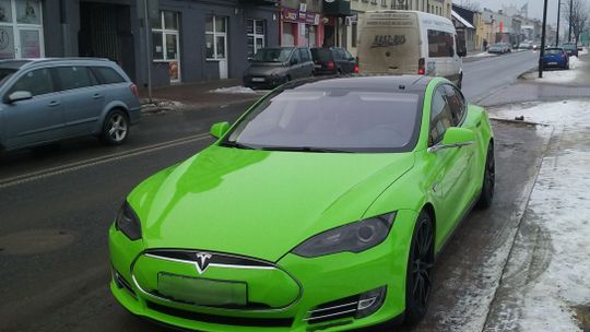 Tesla aż z Norwegii dotarła do Tomaszowa!