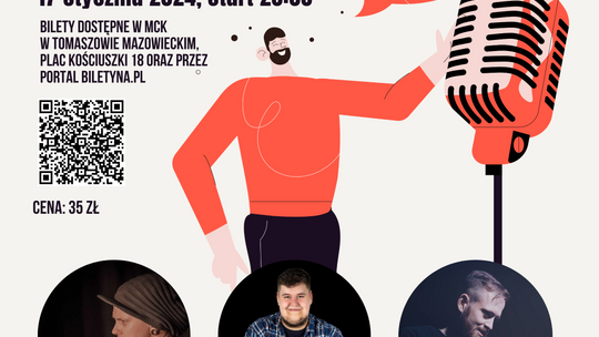 Tkalnia Żartu – stand-up w MCK Tkacz