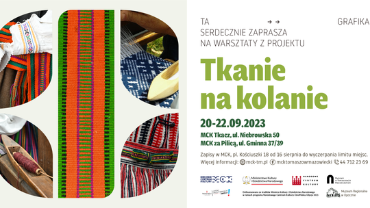 Tkanie na kolanie – MCK zaprasza na warsztaty