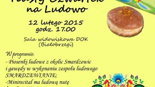 TŁUSTY CZWARTEK NA LUDOWO - DOK