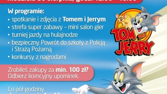Tom i Jerry™ uczą i bawią. Powrót do szkoły w Focus Mall Piotrków Trybunalski