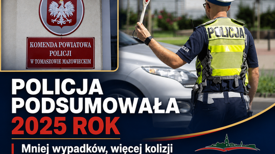 Tomaszów policyjny w liczbach. Mniej klasycznej przestępczości, więcej gospodarczych spraw i wciąż zbyt dużo dramatów na drogach