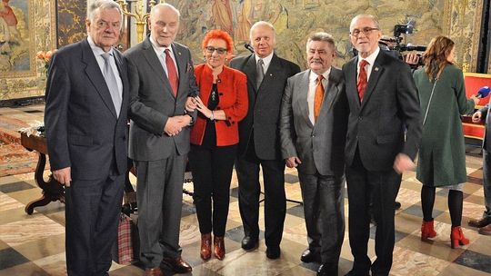 Tomaszowianie na jubileuszu prof. Jana Ostrowskiego