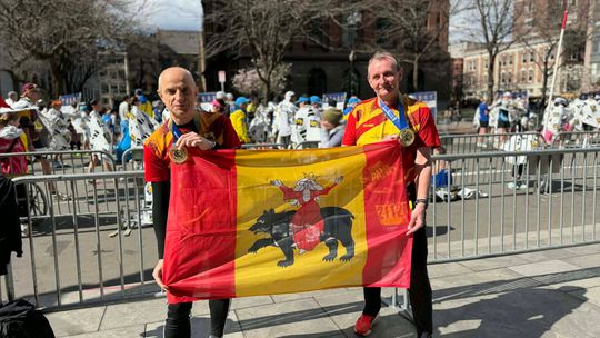 Tomaszowianie pobiegli w Bostonie. Wielkie gratulacje dla reprezentantów Wanda Panfil Team