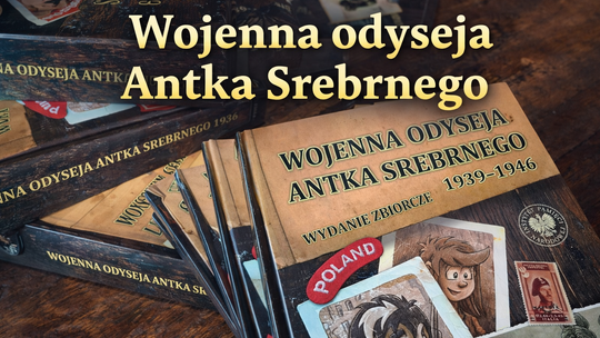 Tomaszowianin, który narysował wojnę. Hubert Ronek i wielka „Wojenna odyseja Antka Srebrnego”