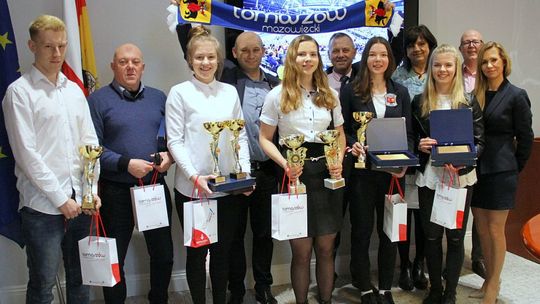 Tomaszowscy panczeniści wyróżnieni
