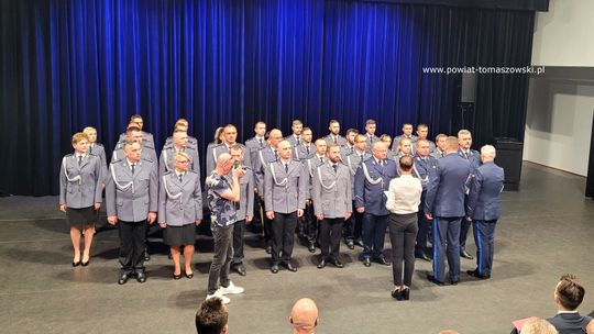 Tomaszowscy policjanci świętowali 105. rocznicę powołania Policji Państwowej