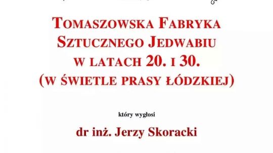 Tomaszowska Fabryka Sztucznego Jedwabiu w latach 20. i 30.