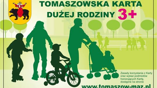 Tomaszowska Karta Dużej Rodziny - znamy już projekty graficzne