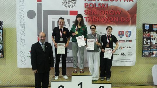 Tomaszowska policjantka na podium