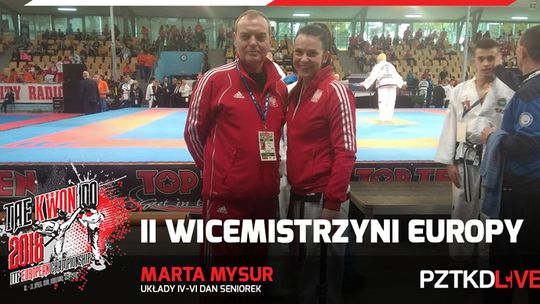 Tomaszowska policjantka wicemistrzynią Europy w Taekwon-do
