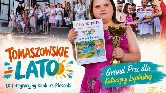 Tomaszowskie Lato wybrzmiało po raz dziewiąty. Grand Prix dla Katarzyny Łapińskiej