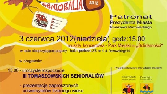 TOMASZOWSKIE "SENIORALIA"
